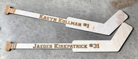 Mini Hockey Goalie Sticks - Laser Cut - Multiple Lengths Memories Made Custom
