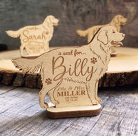 Custom Wooden Wedding Place Cards & Seat Holders | Memories Made