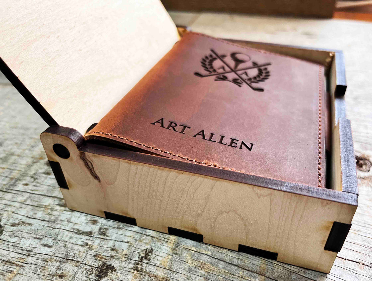 Golf Yardage Scorecard Memories Made Custom