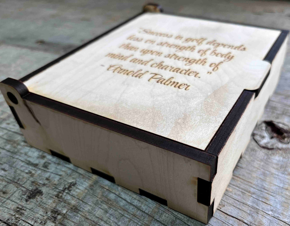 Refillable Golf Log Wreath Design Memories Made Custom