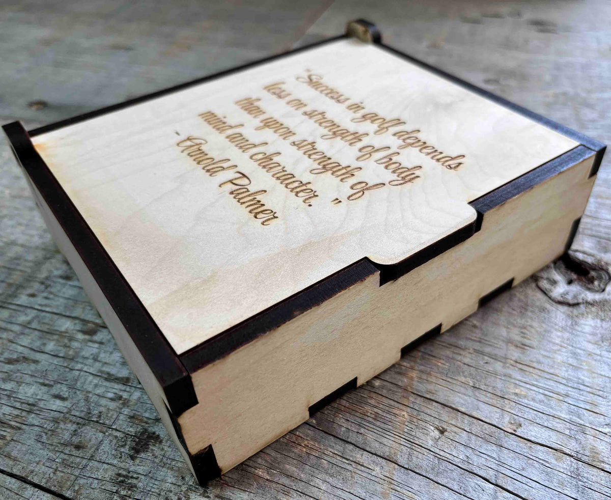 Refillable Golf Log Shamrock Memories Made Custom