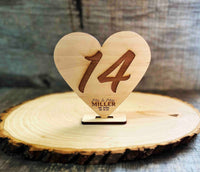 Custom Wooden Wedding Place Cards & Seat Holders | Memories Made