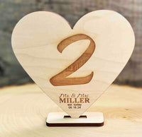 Custom Wooden Wedding Place Cards & Seat Holders | Memories Made