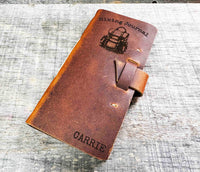Engraved Leather Hiking Journal Memories Made Custom