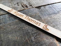 Mini Hockey Sticks - Laser Cut - Multiple Lengths Memories Made Custom