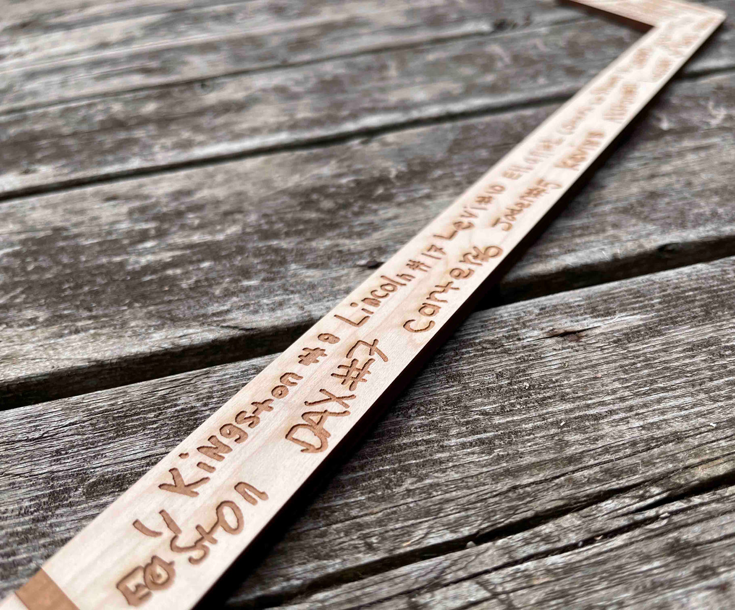 Mini Hockey Sticks Signed By Players, Coaches Parents Memories Made Custom