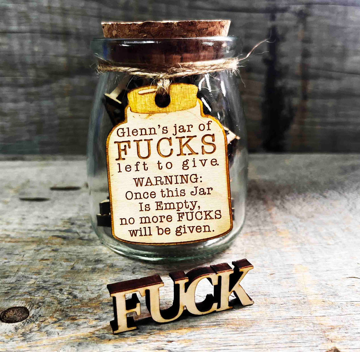 Your Last Fuck to Give! Memories Made Custom