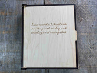 Custom Laser Cut Wooden Boxes - Memories Made Custom