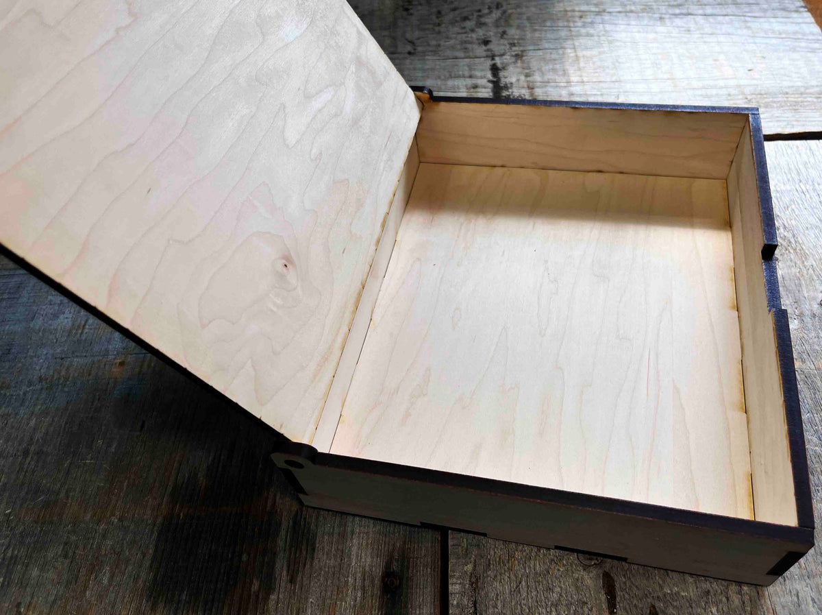 Custom Laser Cut Wooden Boxes - Memories Made Custom