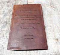 Custom Premium Leather Bible Cover - Memories Made Custom