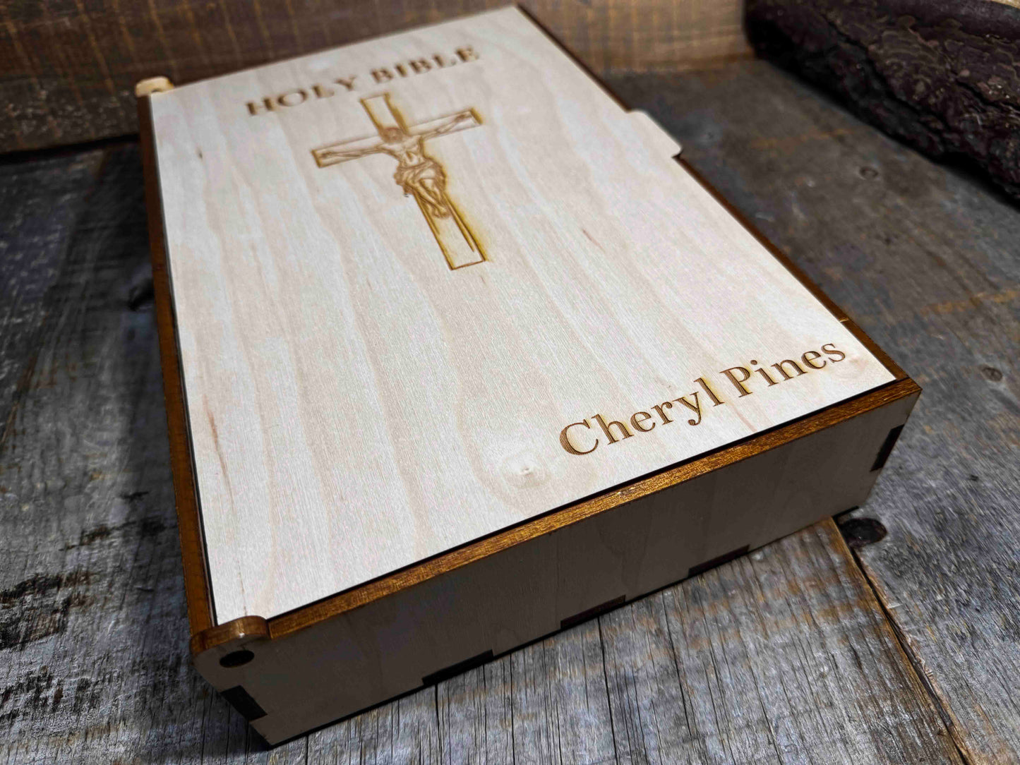 Custom Premium Leather Bible Cover