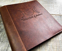 Binder Premium Leather Engraved Memories Made Custom