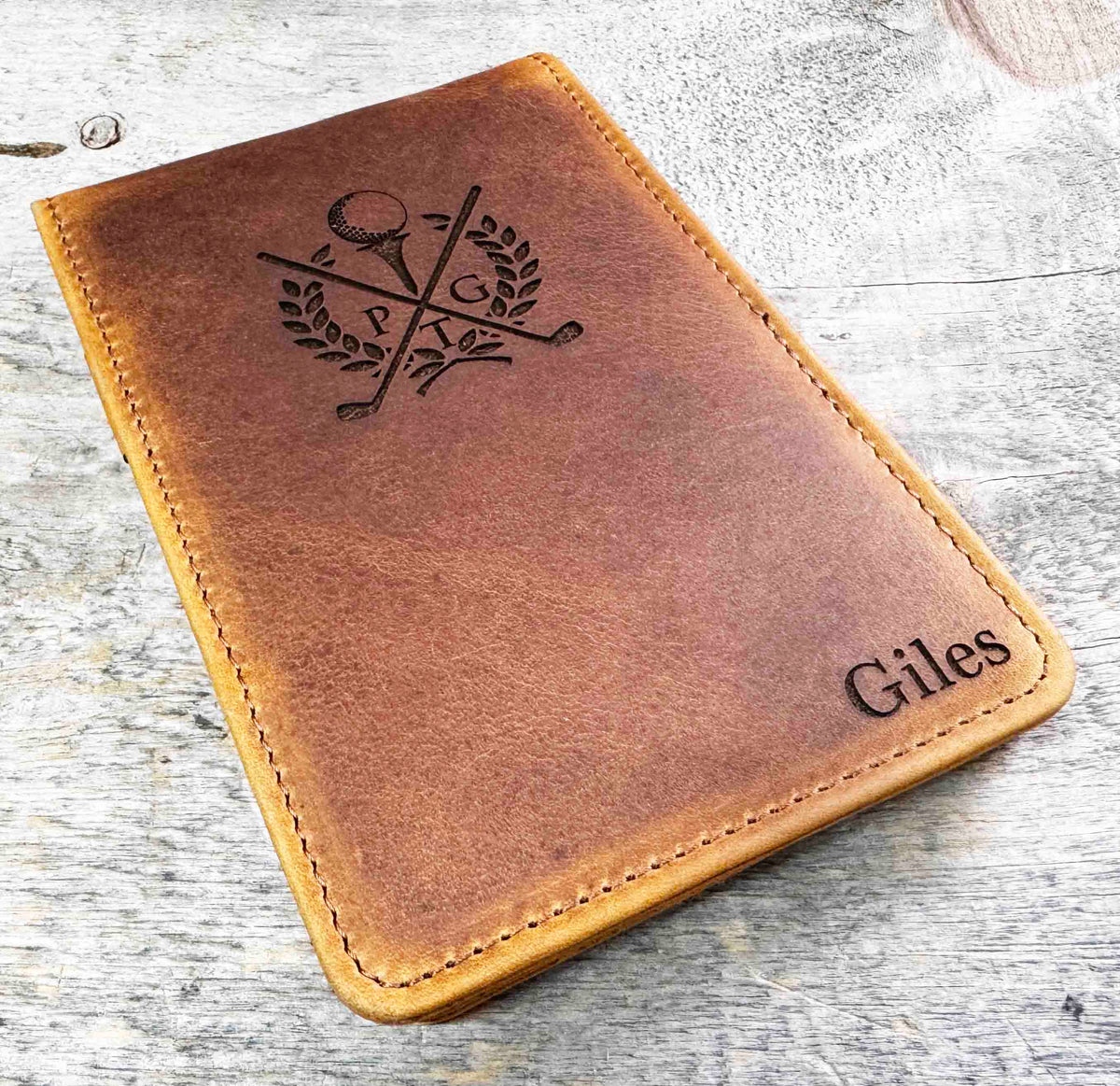 Golf Yardage Scorecard Memories Made Custom