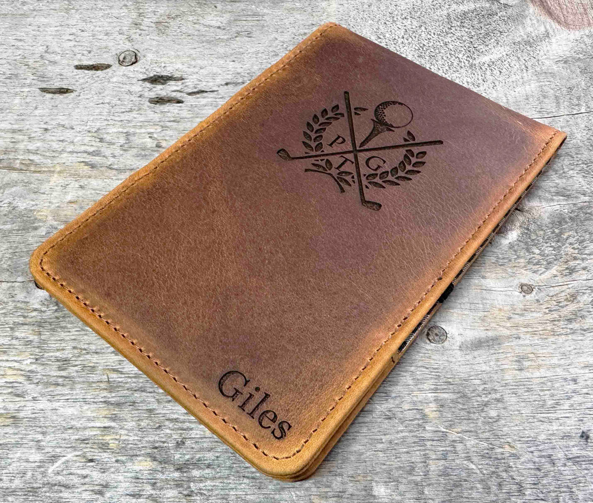 Golf Yardage Scorecard Memories Made Custom