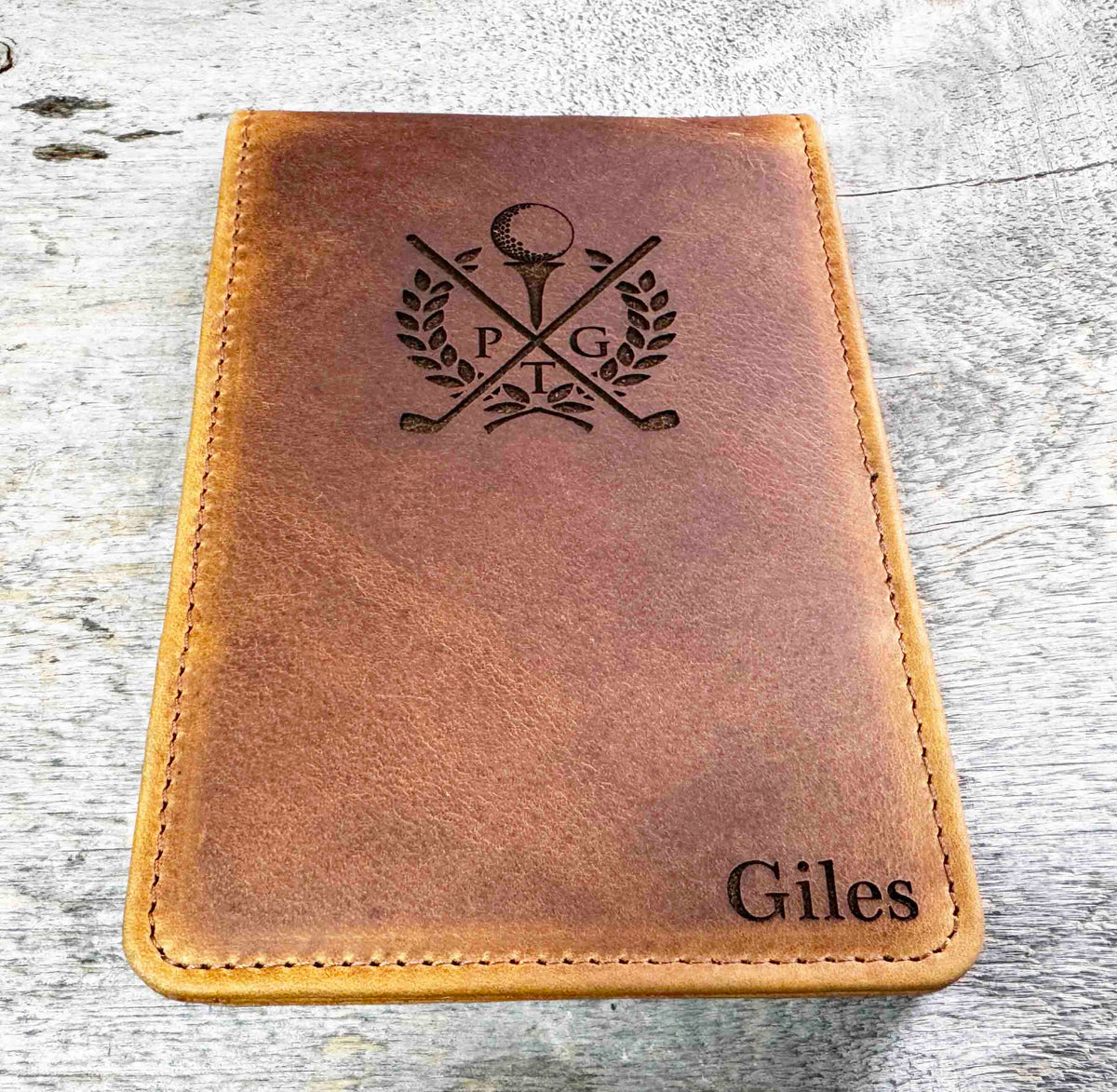 Golf Yardage Scorecard Memories Made Custom