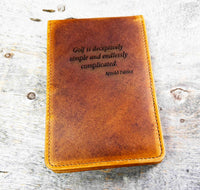 Golf Yardage Scorecard Memories Made Custom