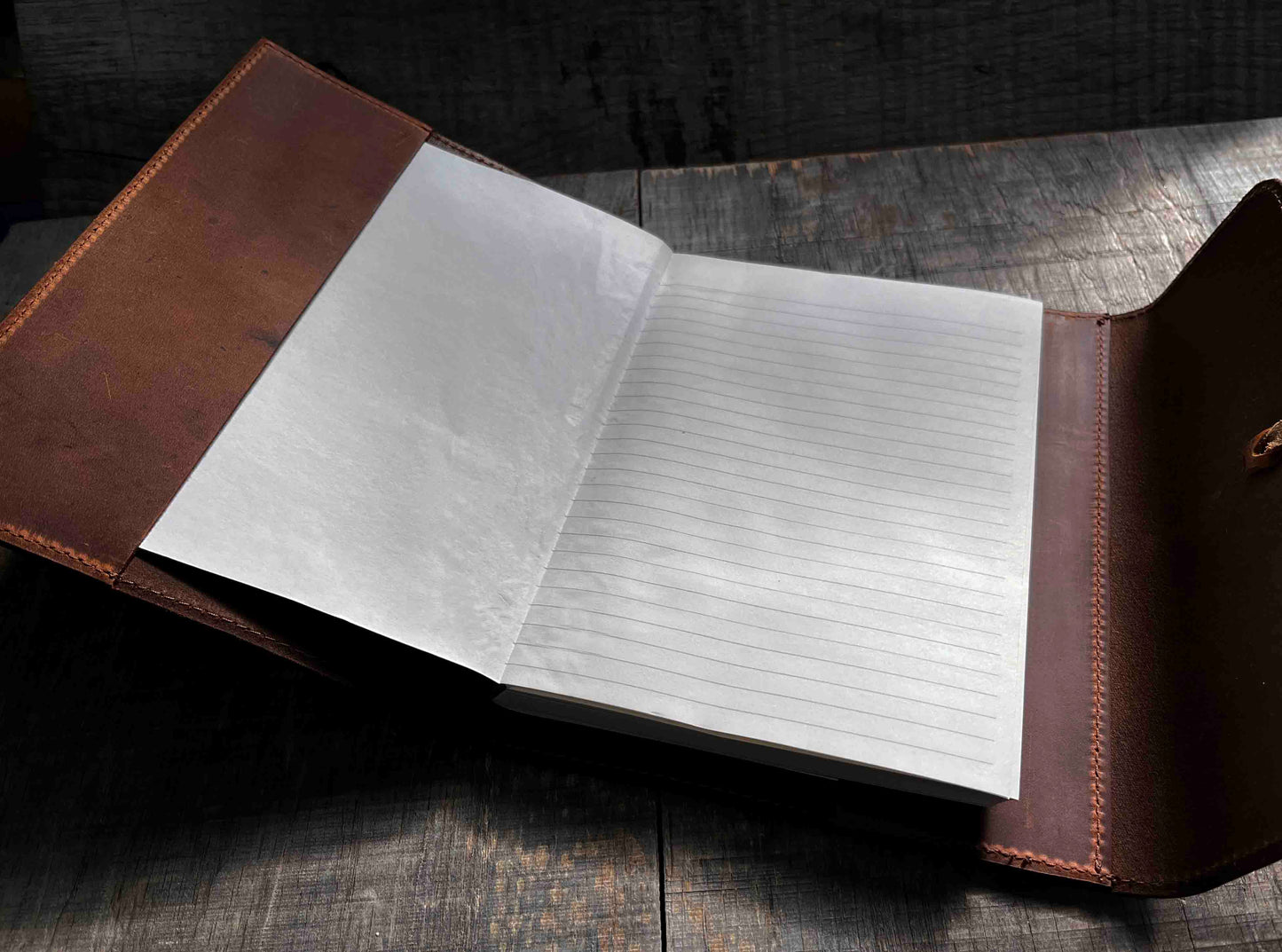 Refillable Journal / Premium Leather / Custom Engraved Memories Made Custom