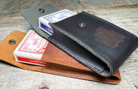 Custom Engraved Leather Playing Card Case Memories Made Custom