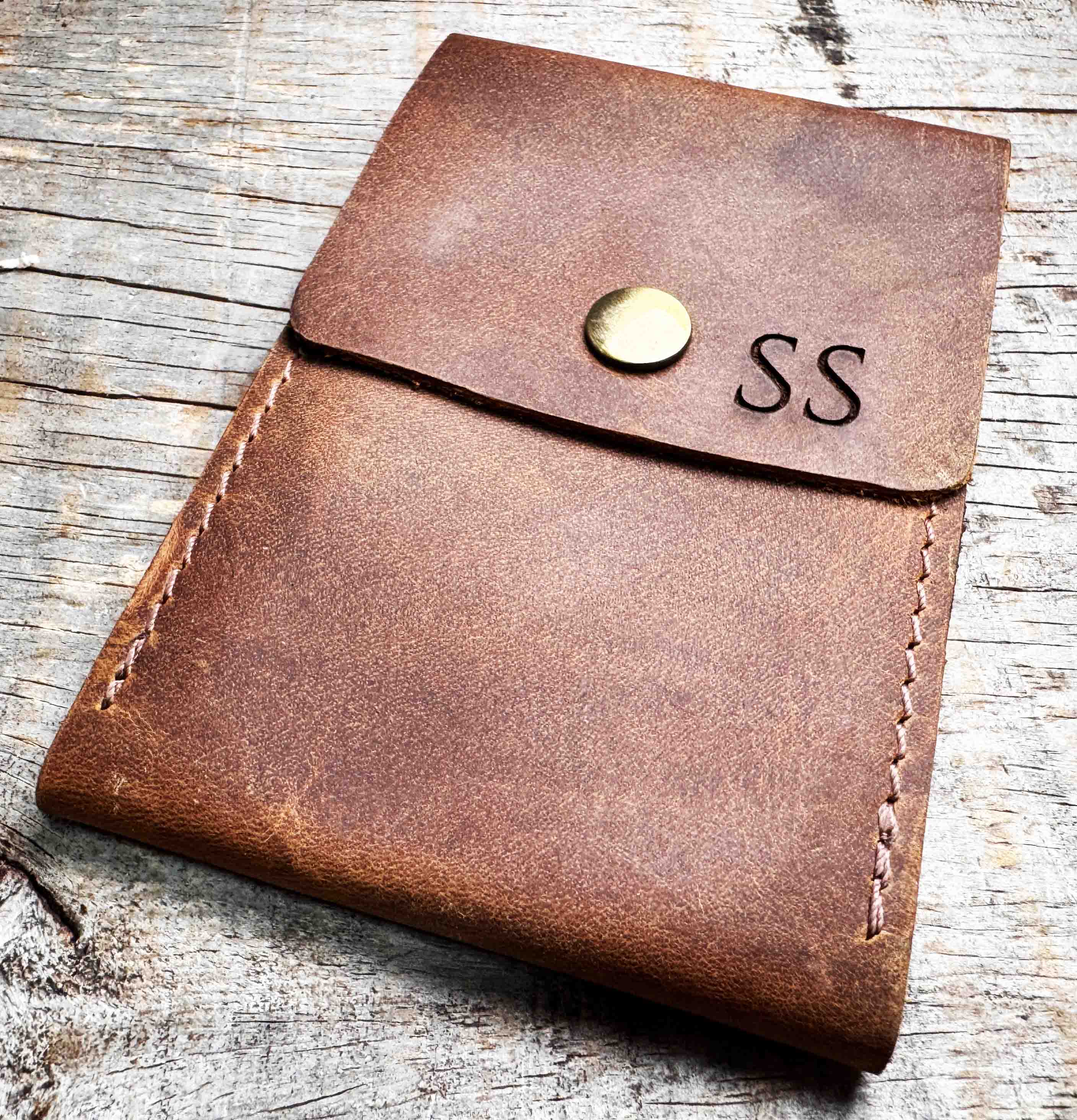 Custom Engraved Leather Playing Card Case Memories Made Custom