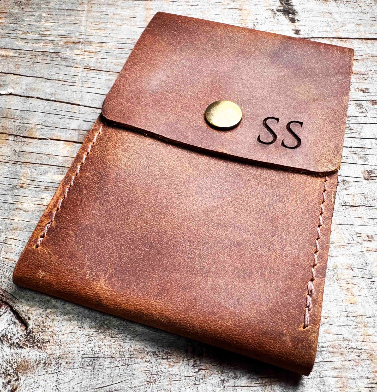 Custom Engraved Leather Playing Card Case Memories Made Custom