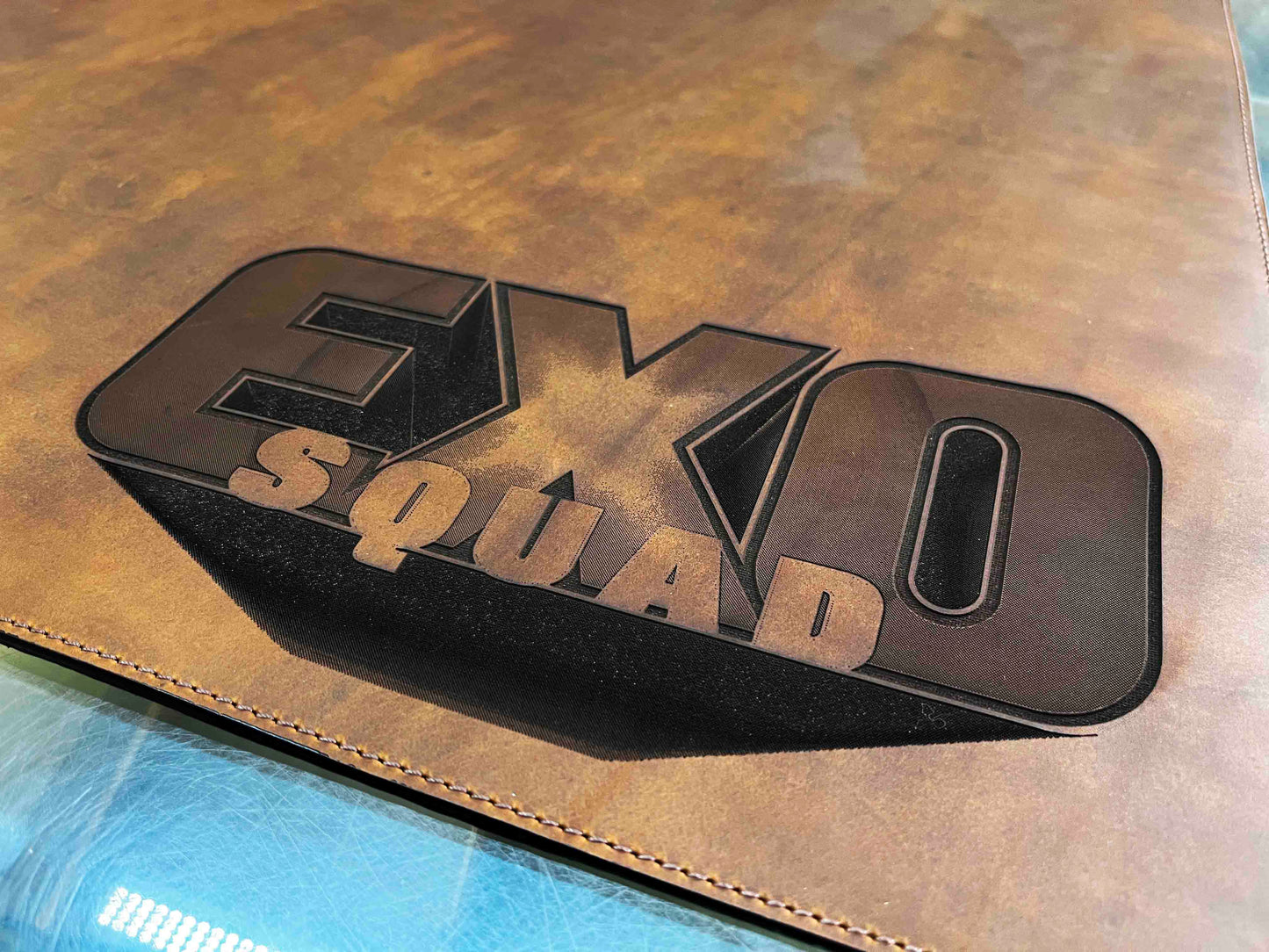 Premium Leather Engraved Desk Mat