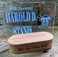 Custom Logo, Text and/or Graphic LED Light Sign - 7 Colours - Memories Made Custom