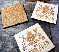 Custom Designed Wood Coaster Memories Made Custom