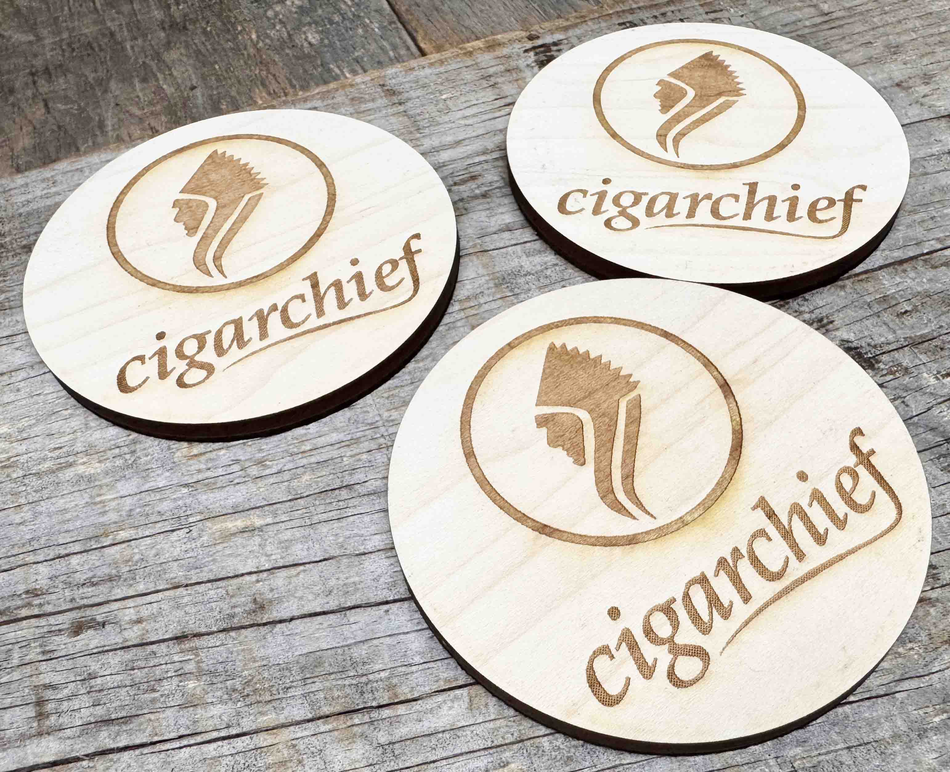 Custom Designed Wood Coaster Memories Made Custom