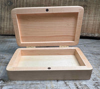 Personalized Canadian Maple Jewellery & Keepsake Box