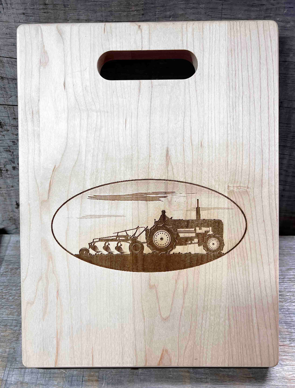 Maple Cutting Board Cutout Handle Memories Made Custom