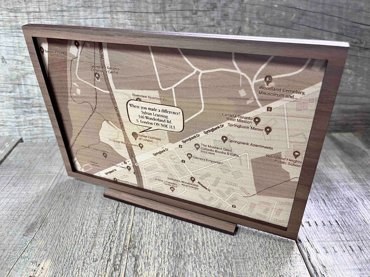 Custom Design/Shape/Size Wooden Dual Layer Sign Memories Made Custom