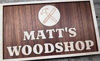 Wooden Inlay Signs