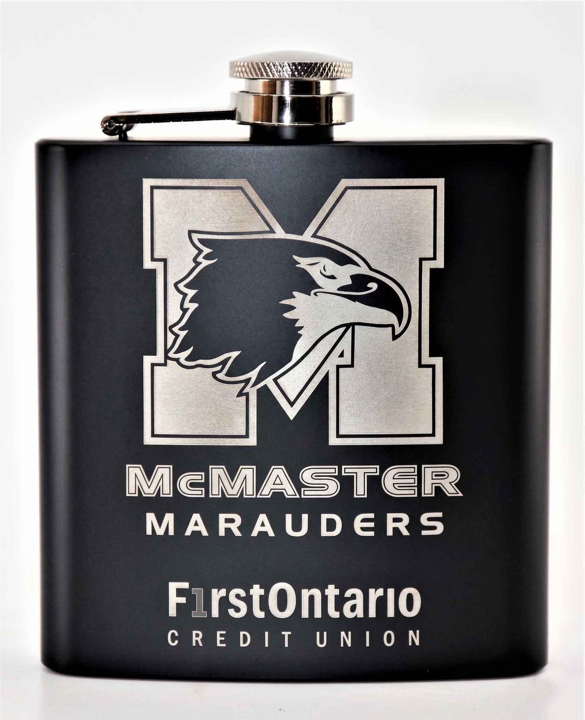 McMaster Football Custom Flask Order