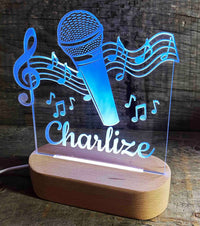 Music LED Light Sign - 7 colours Memories Made Custom