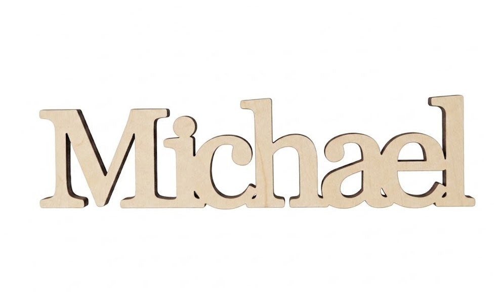 Custom Laser Cut Wooden Name Cards | Wedding Place Settings