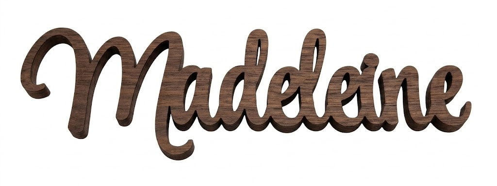 Custom Laser Cut Wooden Name Cards | Wedding Place Settings