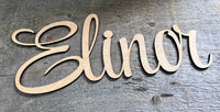 Wooden Name Sign Memories Made Custom