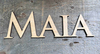 Wooden Name Sign Memories Made Custom
