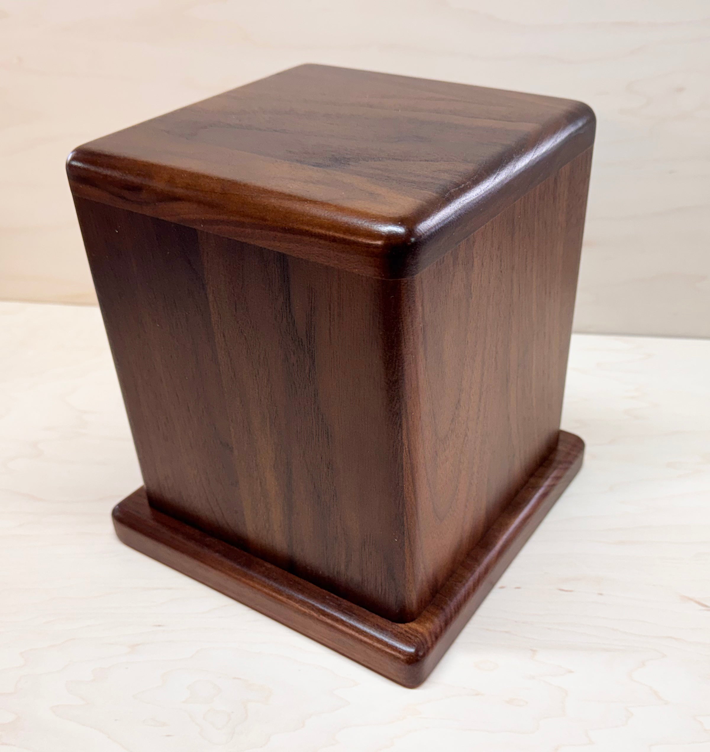 Northern Heritage Urn: Custom Laser Engraved Wooden Cremation Urn | Made in Canada