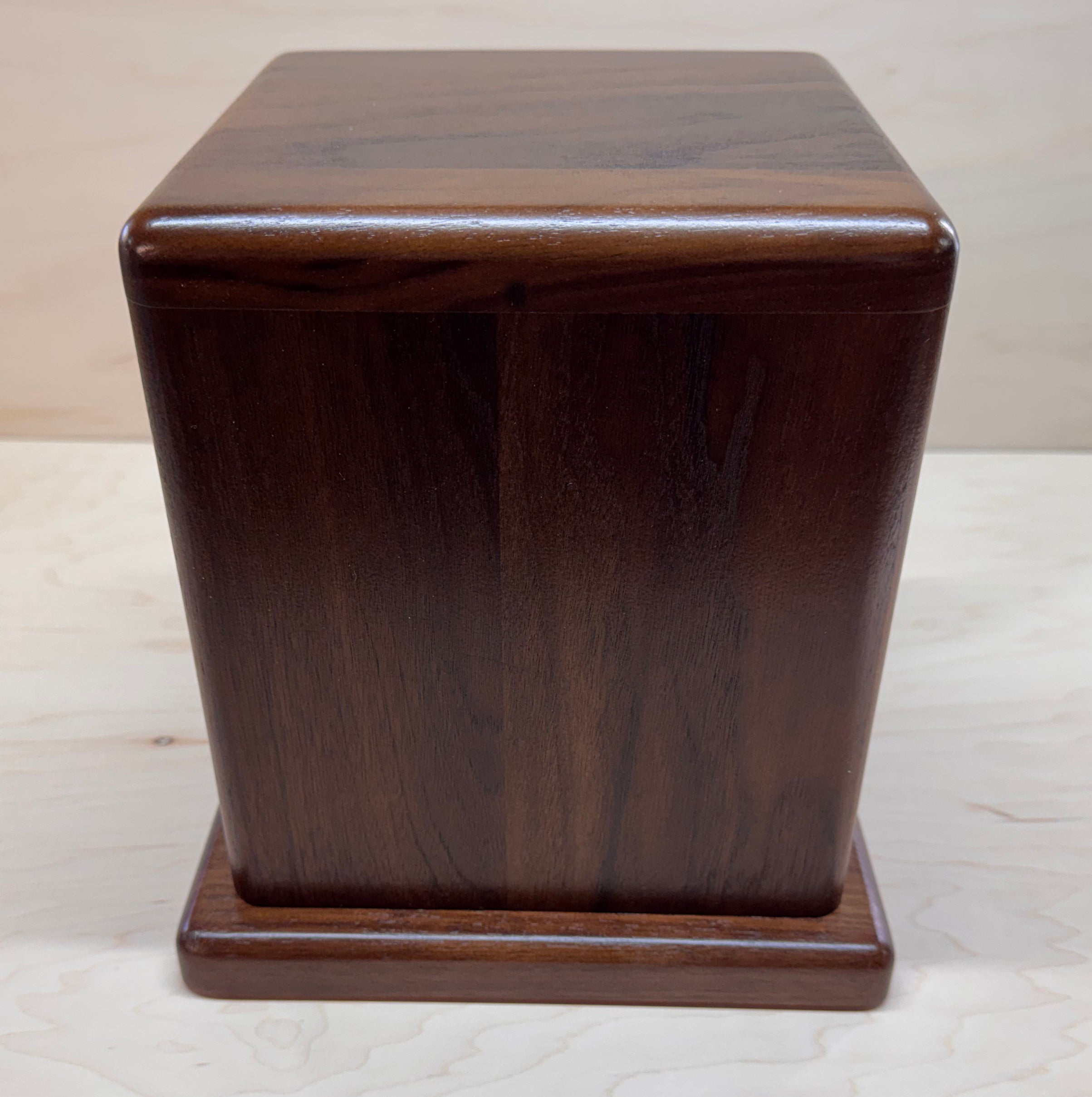 Northern Heritage Urn: Custom Laser Engraved Wooden Cremation Urn | Made in Canada