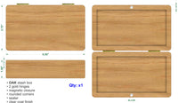 The Maple Buds Custom Hardwood Stash Box