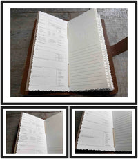 Engraved Leather Hiking Journal Memories Made Custom