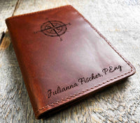 Passport Cover Premium Leather Engraved Memories Made Custom