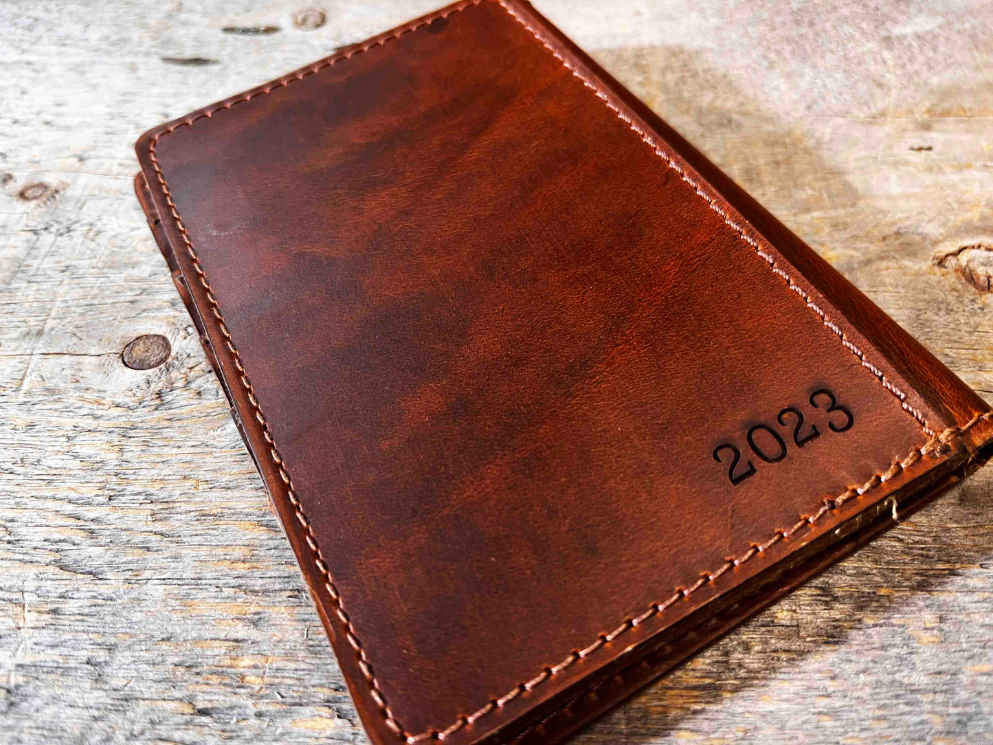 Passport Cover Premium Leather Engraved