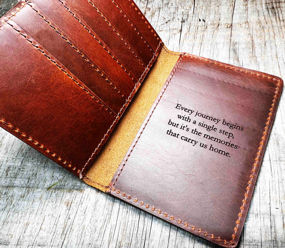 Passport Cover Premium Leather Engraved Memories Made Custom