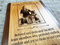 Wooden Plaque - Custom Engraved Memories Made Custom