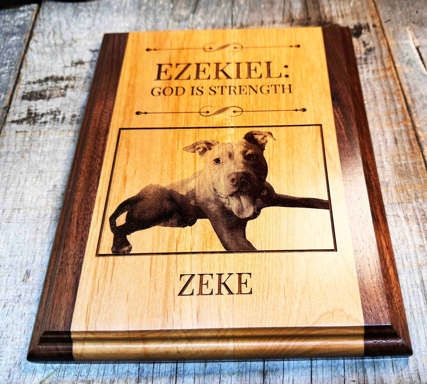 Wooden Plaque - Custom Engraved