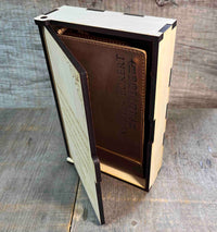 Master Pilots Log Premium Leather Engraved Memories Made Custom