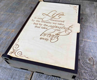 Master Pilots Log Premium Leather Engraved Memories Made Custom