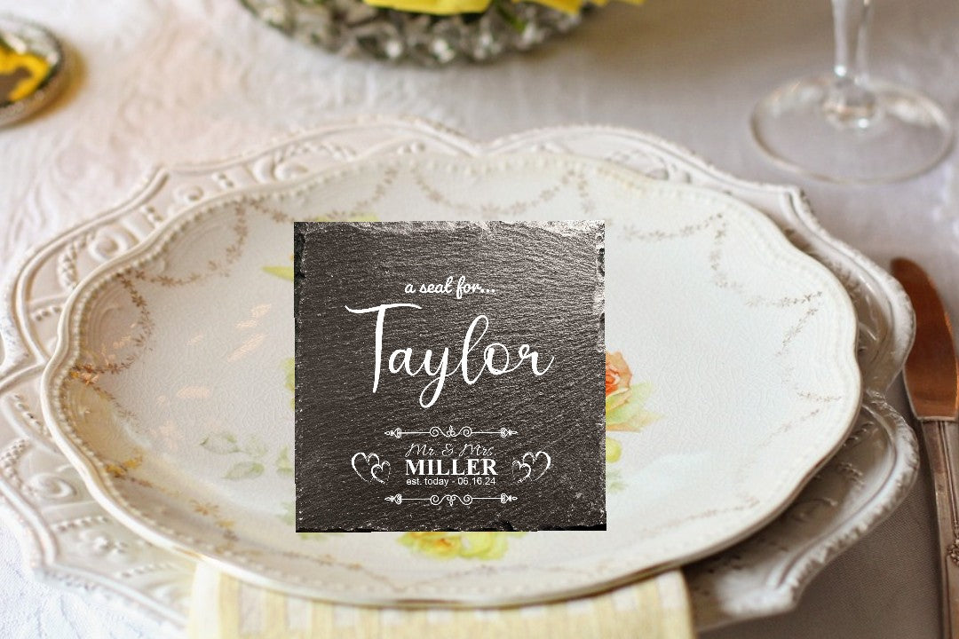 Wedding Table Seating Name Place Holder